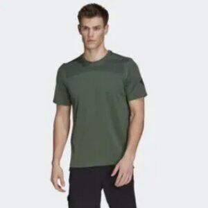 Brand New Men's Adidas Workout Front Rack Impact Print Tee